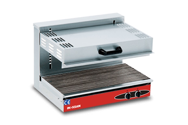 İNOKSAN Elektrikli Salamander Izgara, 640x320 mm, 3,4 kW, INO-PSE 200